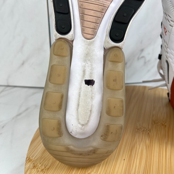 Nike Air Max 270 Womens Size 11 White Pink Oxford Running Walk Shoes DQ4693-100 - Picture 8 of 12